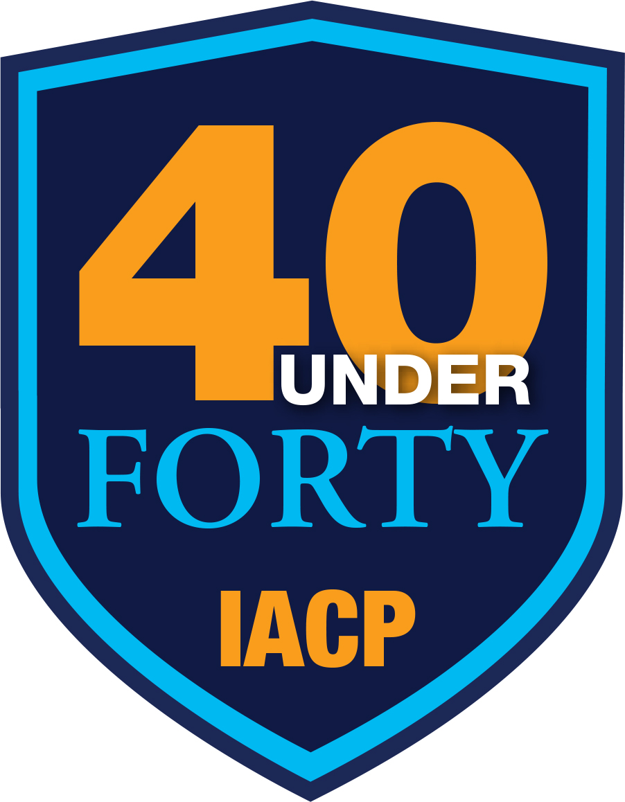 IACP 40 Under 40 Award 2017 Police Chief Magazine