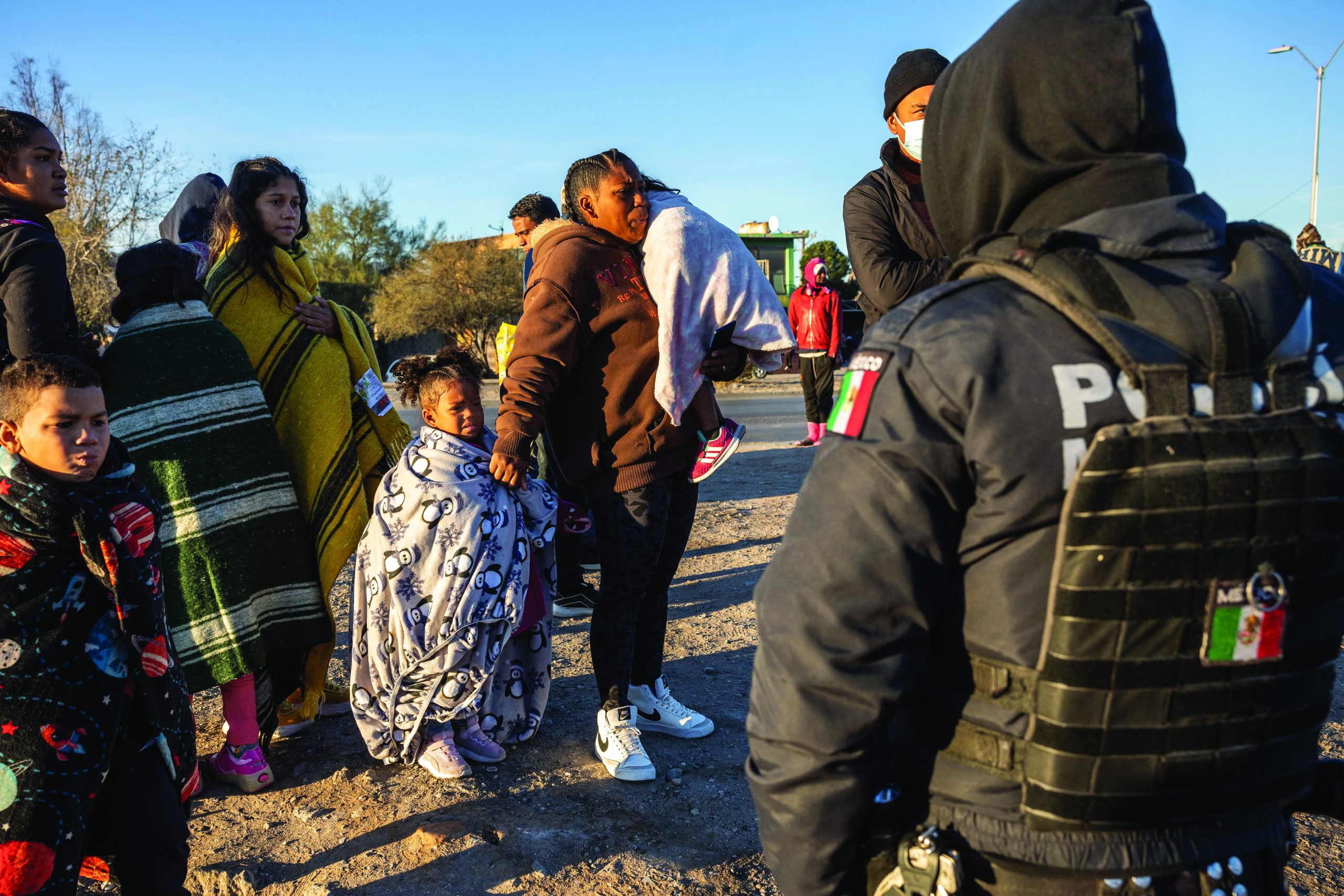 Texas National Guard And State Police Deploy to U.S.-Mexico Border