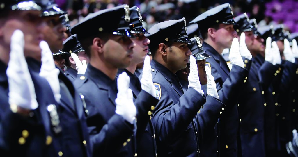 A New Class Of NYPD Recruits Graduates - Police Chief Magazine