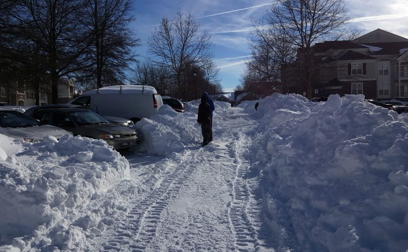 snow makes travel difficult